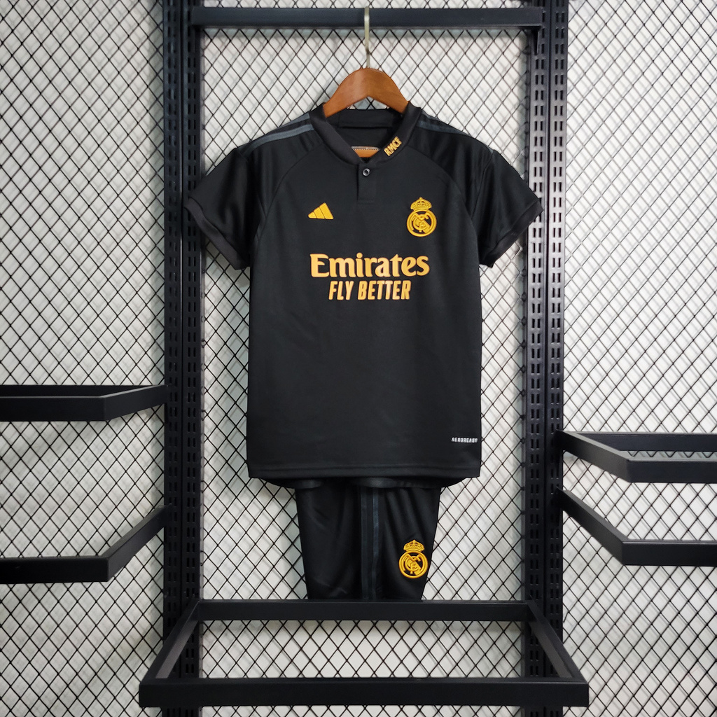 Real Madrid 23-24 Third Kids Kit